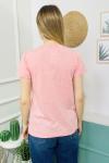 154653 B Yaka Baskili Tshirt